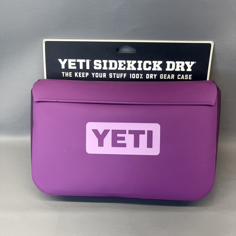 YETI Sidekick Dry Gear Case Nordic Purple 3L HTF Limited Edition New with Tags